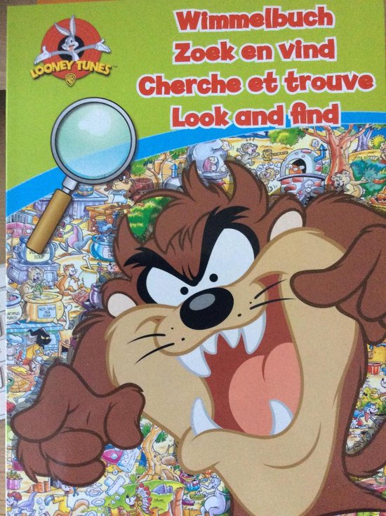 Looney Tunes Zoek en vind kartonboek - Onbekend, geen