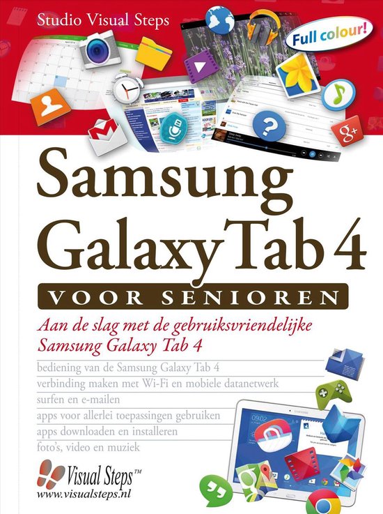 Samsung Galaxy Tab 4 voor senioren - Studio Visual Steps