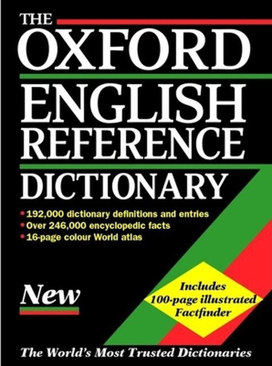 The Oxford English Reference Dictionary