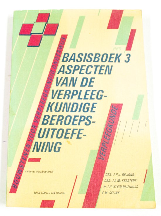 BASISBOEK 3: ASPECTEN V VERPLEEGK. BEROEPSUITOEFENING - Ruggiero