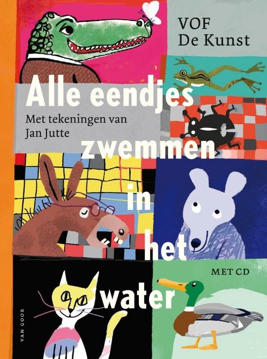 Alle eendjes zwemmen in het water - Jan Jutte