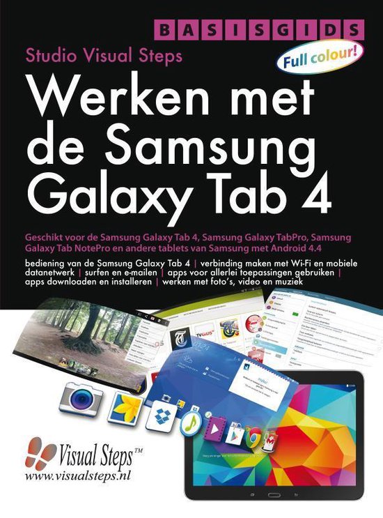 Basisgids werken met de Samsung Galaxy Tab 4 - Studio Visual Steps
