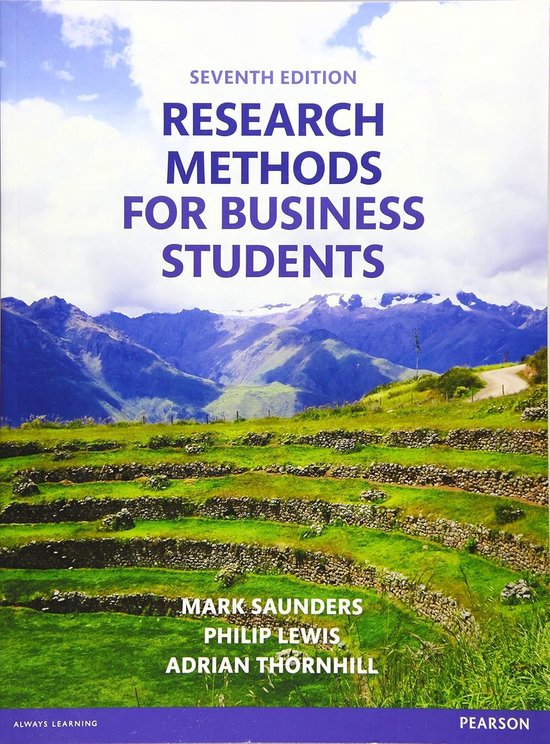 Research Methods For Business Students - Mark N. K. Saunders, Philip Lewis