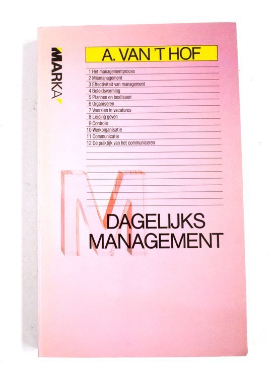 Dagelyks management - Hof