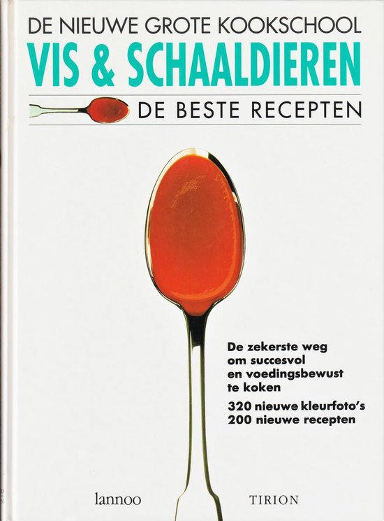 Vis en schaaldieren.rode lepel - Monika Kellermann