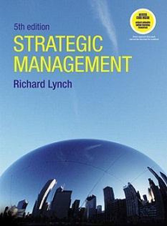 Strategic Management - Lynch, Richard Lynch