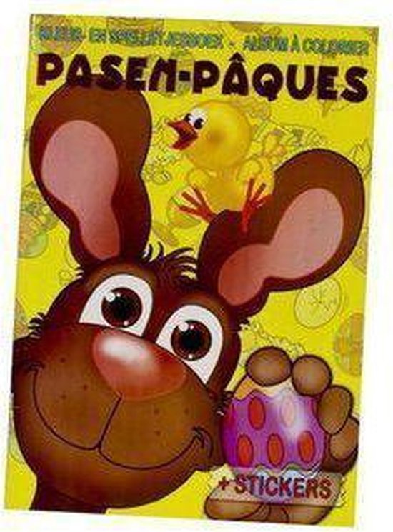 Paas stickerboek A4