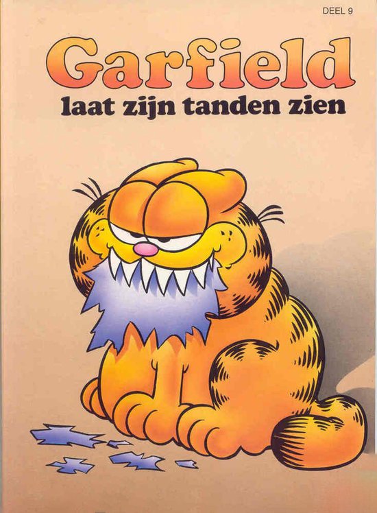 Garfield deel 9: Garfield laat zijn tanden zien - Jim Davis