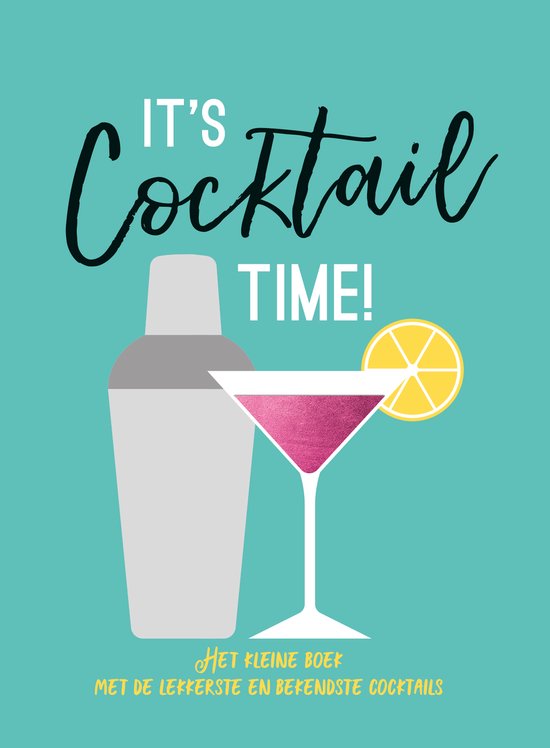 Cadeauboeken - It's cocktail time - Onbekend
