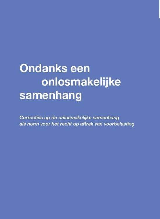 Ondanks een onlosmakelijke samenhang - A.J. van Doesum