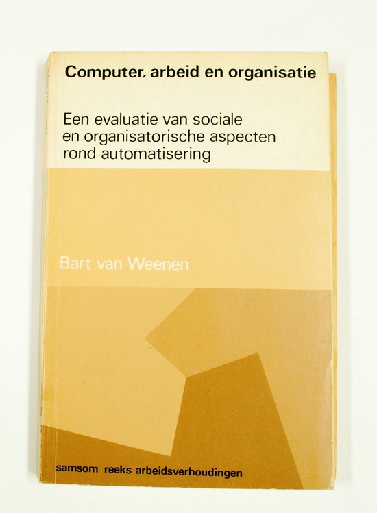 Computer arbeid en organisatie - Weenen
