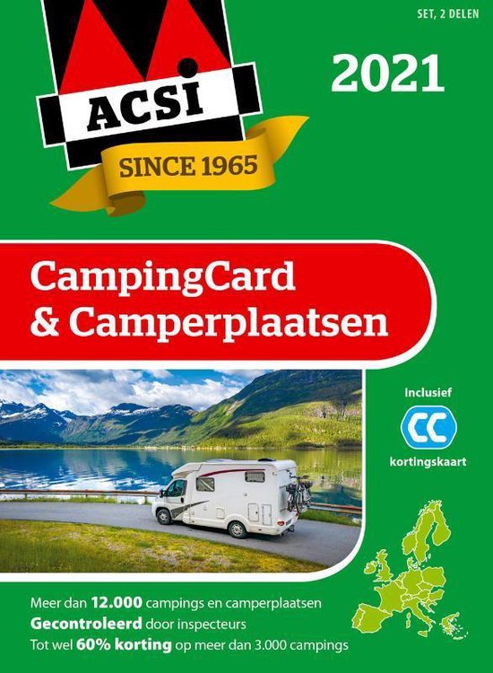 Campinggids - CampingCard & Camperplaatsen 2021 - Acsi