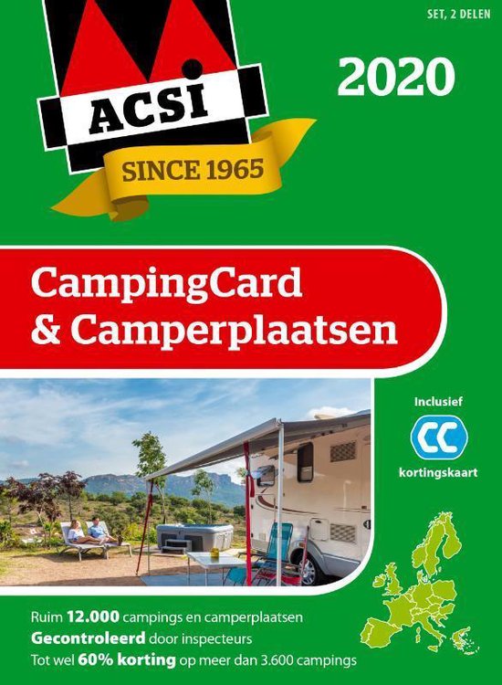 Campinggids - CampingCard & Camperplaatsen 2020 - Acsi