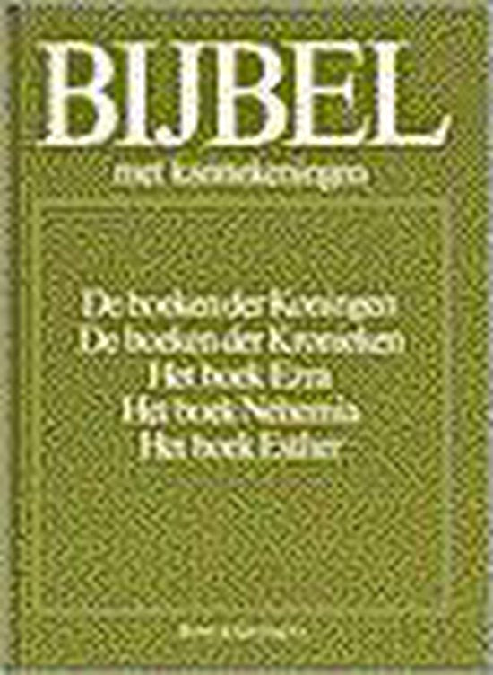 BIJBEL MET KANTTEKENINGEN 3 KONINGEN - A.H. Edelkoort