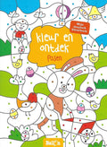 Kinderboeken kleurboek kleur en ontdek pasen