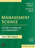 Management Science - Stephen G. Powell, Kenneth R. Baker