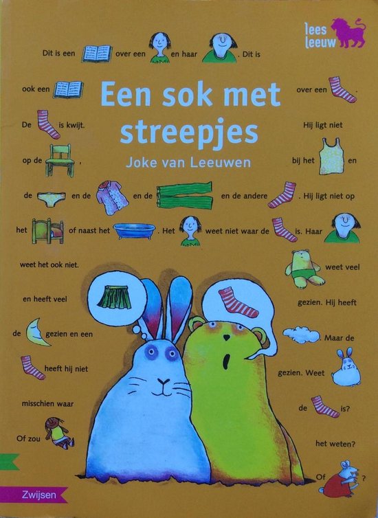 Een sok met streepjes - Joke van Leeuwen