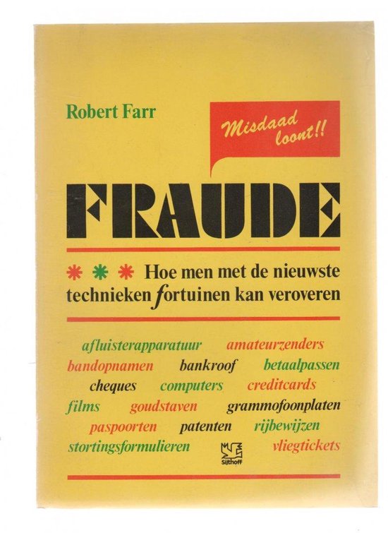 Fraude - Farr, Robert