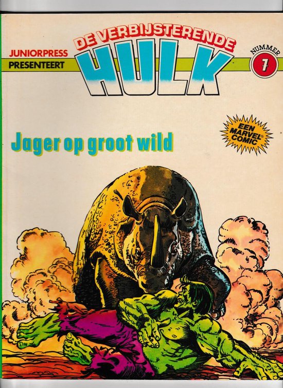 De verbijsterende Hulk no 7 - Jager op groot wild - Doug Moench