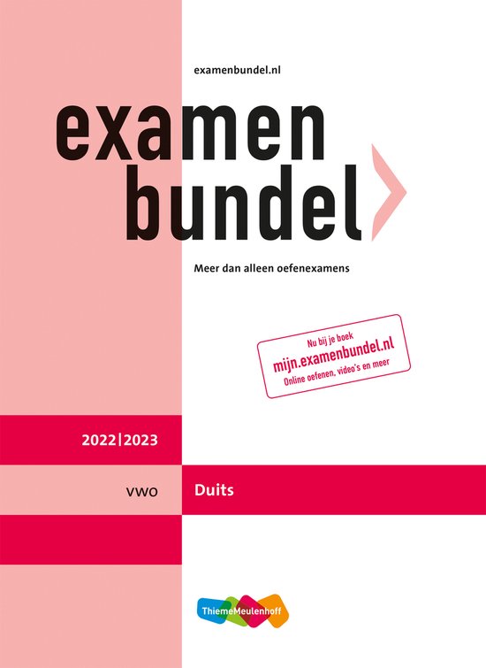 Examenbundel vwo Duits 2022/2023 - Marco van Rossem, Yvonne van Rossem - Schweineberg