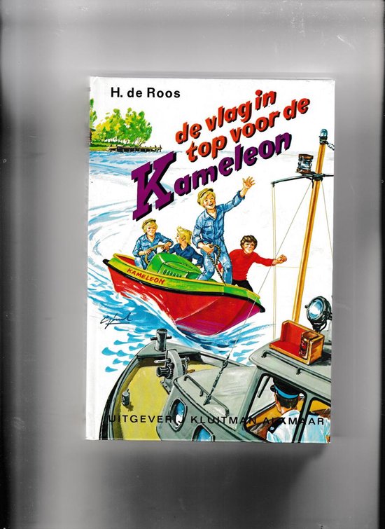 Vlag in top voor de kameleon - Hotze de Roos