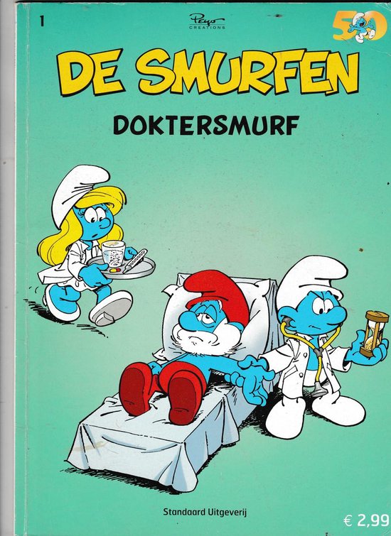 De Smurfen - doktersmurf 1 - Luc Parthoens en Thierry Culliford