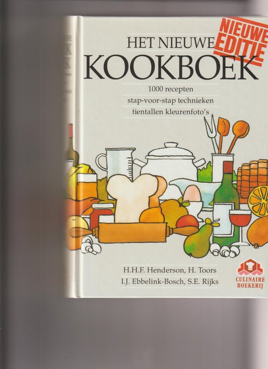 Nieuwe kookboek - Henderson