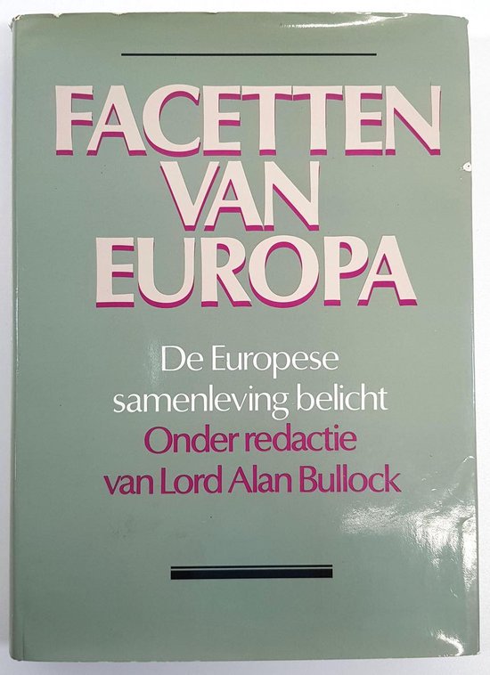 Facetten van Europa - Emrys Jones, A. Bullock