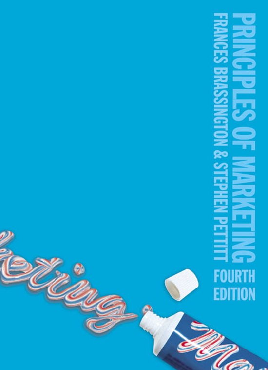Principles Of Marketing - Frances Brassington, Stephen Pettitt