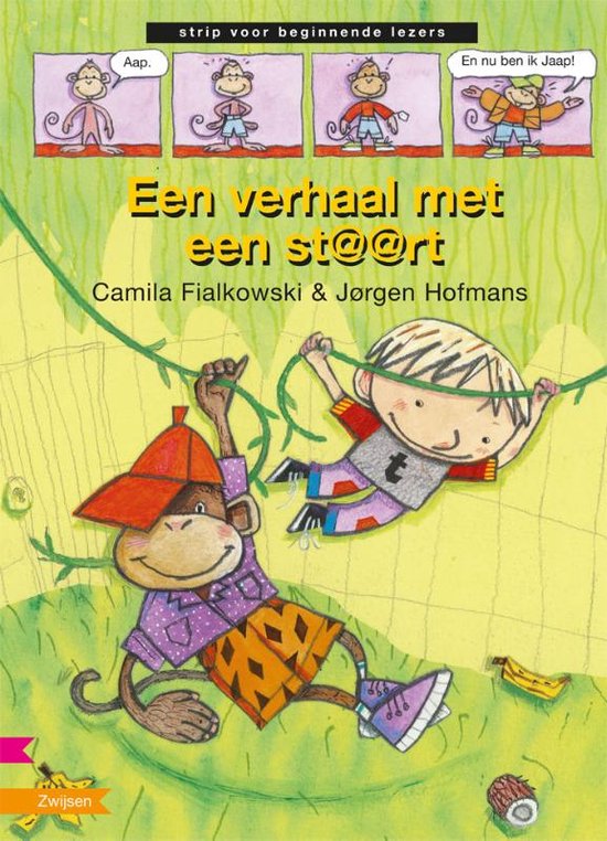 Strip voor beginnende lezer - Een verhaal met een staart - Jørgen Hofmans