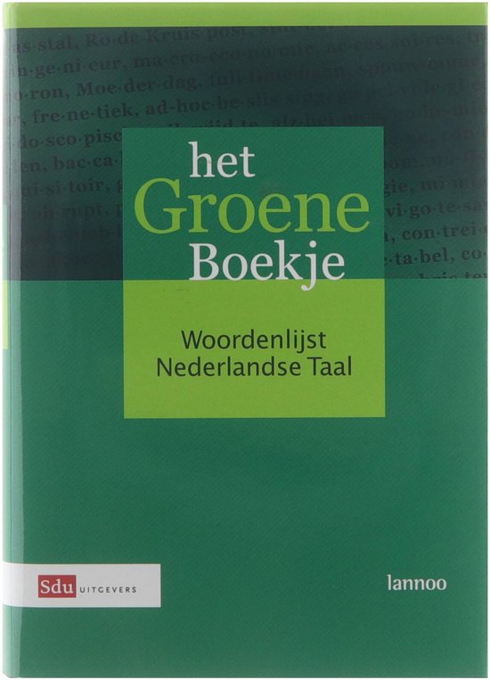 Het Groene Boekje - Nederlandse Taalunie