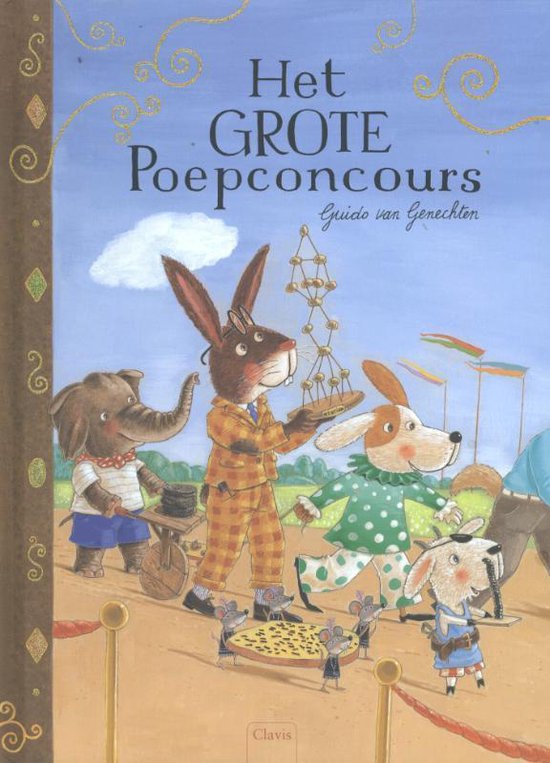 Het grote poepconcours - Guido van Genechten