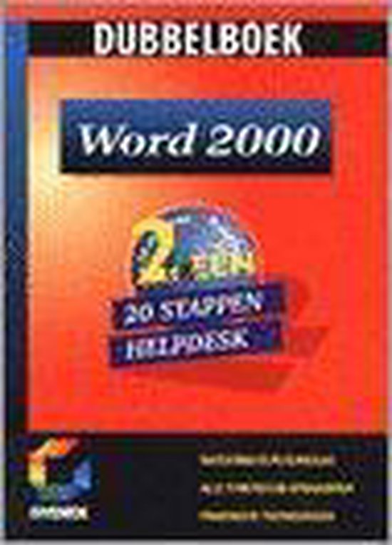 Dubbelboek Word 2000 - Auteur Onbekend