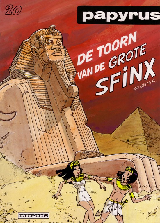 Papyrus 20. de toorn van de grote sfinx - De Gieter