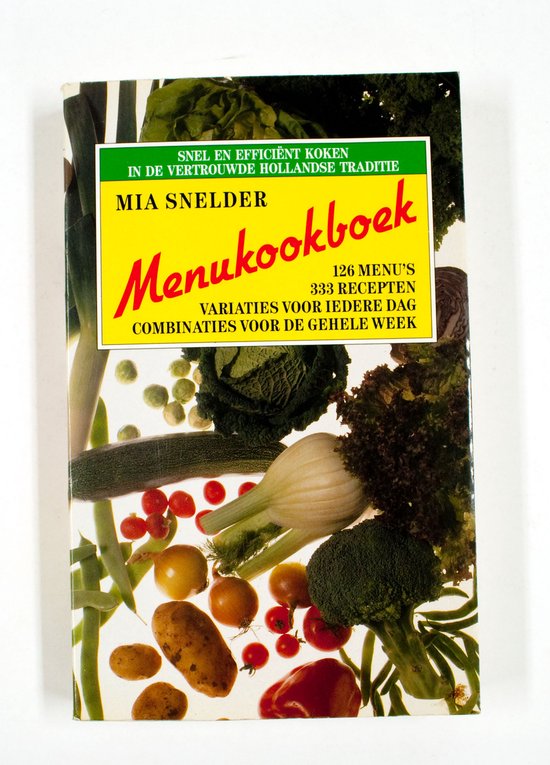 Menukookboek - Snelder