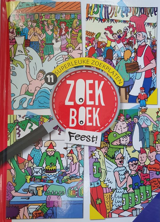 Zoekboek Feest! - Paddy Eline