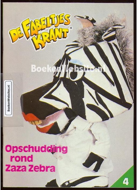 FABELTJESKRANT Opschudding rond Zaza Zebra - Leen Valkenier, Joan Eisema