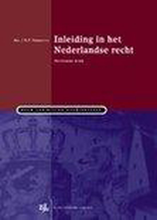 Inleiding In Het Nederlandse Recht 13 Dr - J.W.P. Verheugt