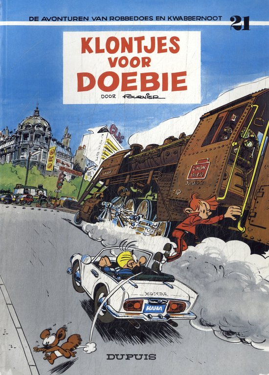 Robbedoes en Kwabbernoot 21 - Klontjes voor Doebie - Fournier