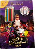 De grote Sinterklaas film doeboek - Sinterklaas - Kleurplaten - 8 Sticker vellen - 48 Pagina's - Inclusief potloden