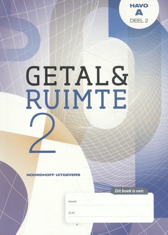 Getal & Ruimte 2 havo A - J.H. Dijkhuis