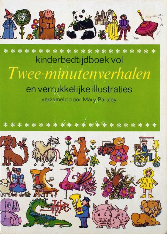 Kinderbedtijdboek vol twee - minutenverhalen en verrukkelijke illustraties - Mary Parsley