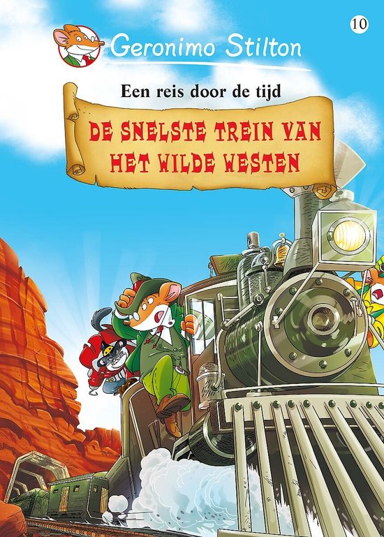 De snelste trein van het Wilde Westen - Geronimo Stilton