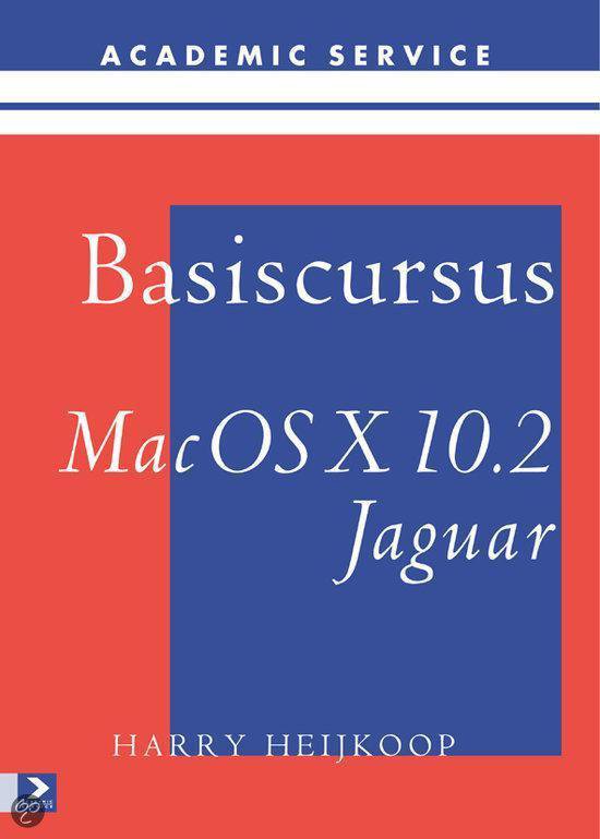 Basiscursus Mac Os X 10.2 Jaguar - Nicola Deschamps