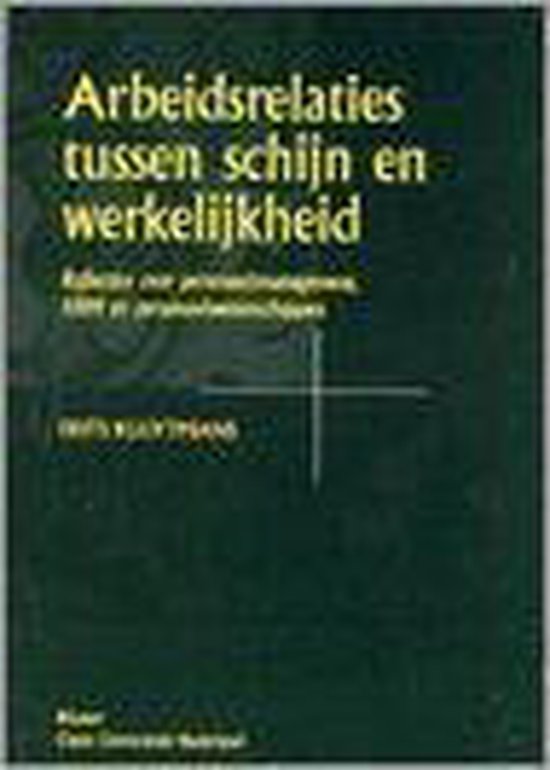 Arbeidsrelaties tussen schijn en werkelijkheid - F. Kluytmans