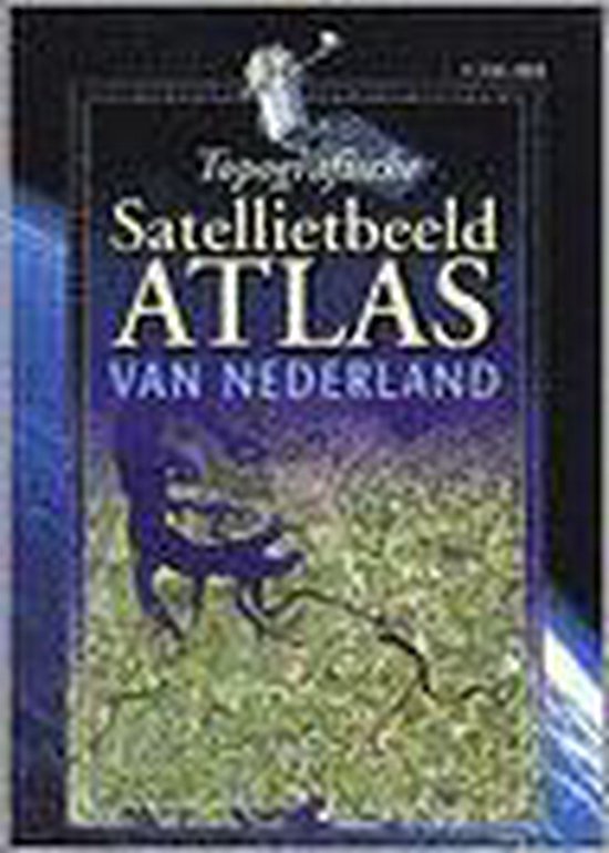 Topografische satellietbeeld atlas van Nederland 1:100.000 - Sergio Derks