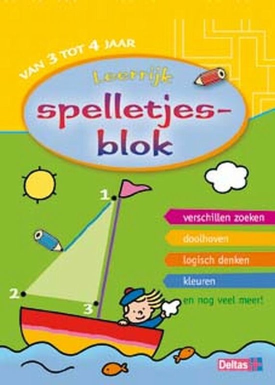 Leerrijk Spelletjesblok Van 3 Tot 4 Jaar - Onbekend