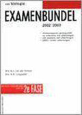 Biologie 2002/2003 Examenbundel vwo - E.J. van der Schoot, A.N. Leegwater