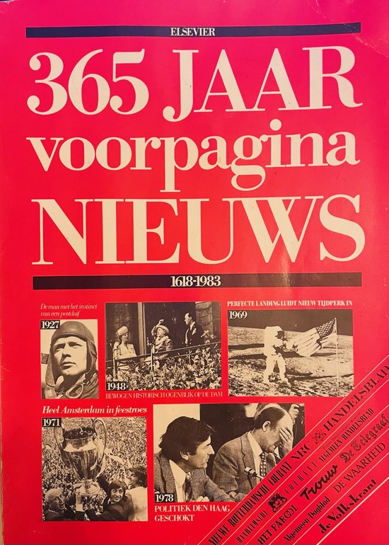 Driehonderdvijfenzestig jaar voorpaginanieuws