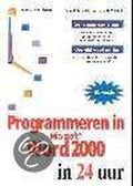 Programmeren In Word 2000 In 24 Uur - Pamela Palmer